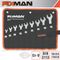 FIXMAN 9pcs Combination Spanner Set 8-10-11-12-13-14-15-17-19